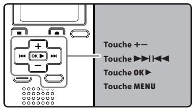 OLYMPUS WS-450S - Réorganisation des fichiers [remplacer] - 1