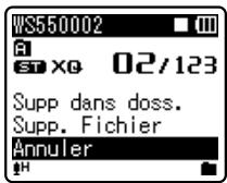 OLYMPUS WS-450S - Appuyez sur la touche - 2