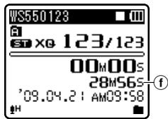 OLYMPUS WS-450S - Appuyez sur la touche STOP pour arrêter l'enregistrement. - 1