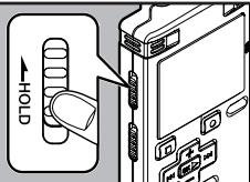 OLYMPUS WS-450S - Allumer l'alimentation - 1