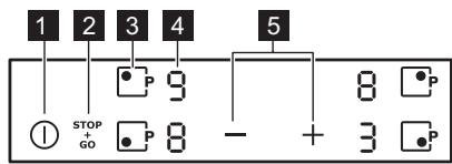 DARTY FCI6569PSA - Description du bandeau de commande - 1
