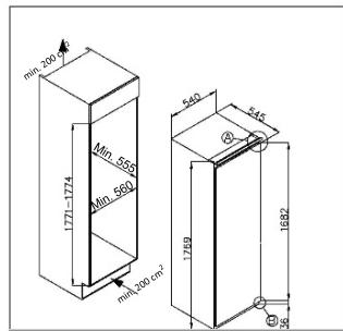DARRY RBLP3683/NB - Installation - 1