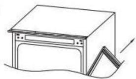 DARRY RBLP3683/NB - Inverter a porta do aparelho - 2