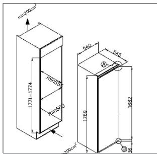 DARRY RBLP3683/NB - Instalaciji - 1