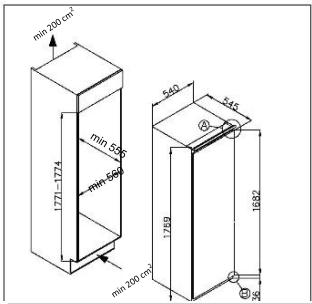 DARRY RBLP3683/NB - Installazione - 1