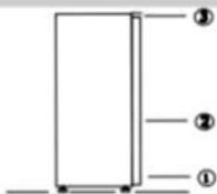 DARRY RBLP3683/NB - Změna směru otvirání dveří spotřebie - 5