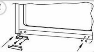 DARRY RBLP3683/NB - Reversing the appliance door - 4