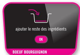 MOULINEX CE8678 - MENU recettes : (suite) - 7
