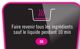 MOULINEX CE8678 - MENU recettes : (suite) - 4
