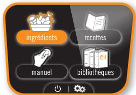MOULINEX CE8678 - Menu ingrédients - 1
