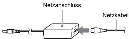 SONY SCPH-75004 - Schlieben Sie das Netzkabel an den Netzanschluss an. - 1