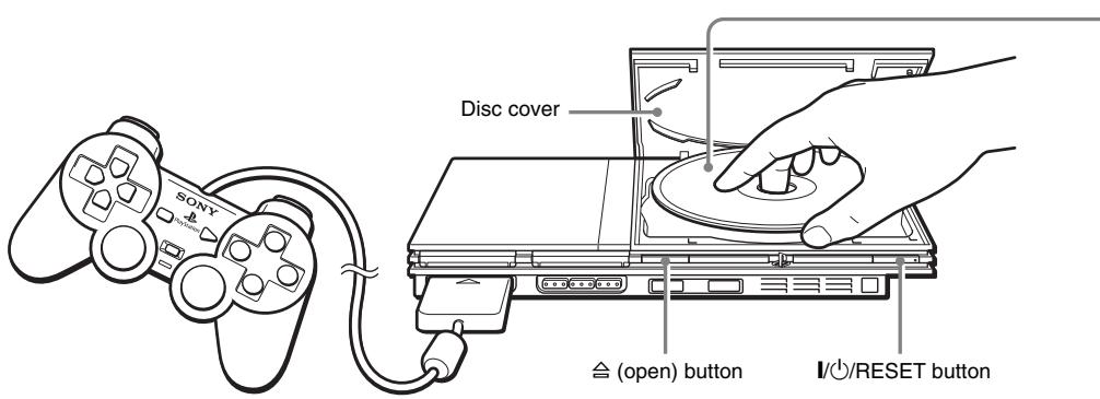 SONY SCPH-75004 - Playing a game - 1
