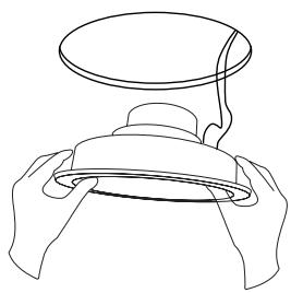ELIPSON INF 6 - The mounting-feet sytem integrated into your speaker makes its installation very quick and easy to do, following only few steps. - 3