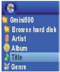 ARCHOS Gmini 500 - Musique - écouter de la musique - 2