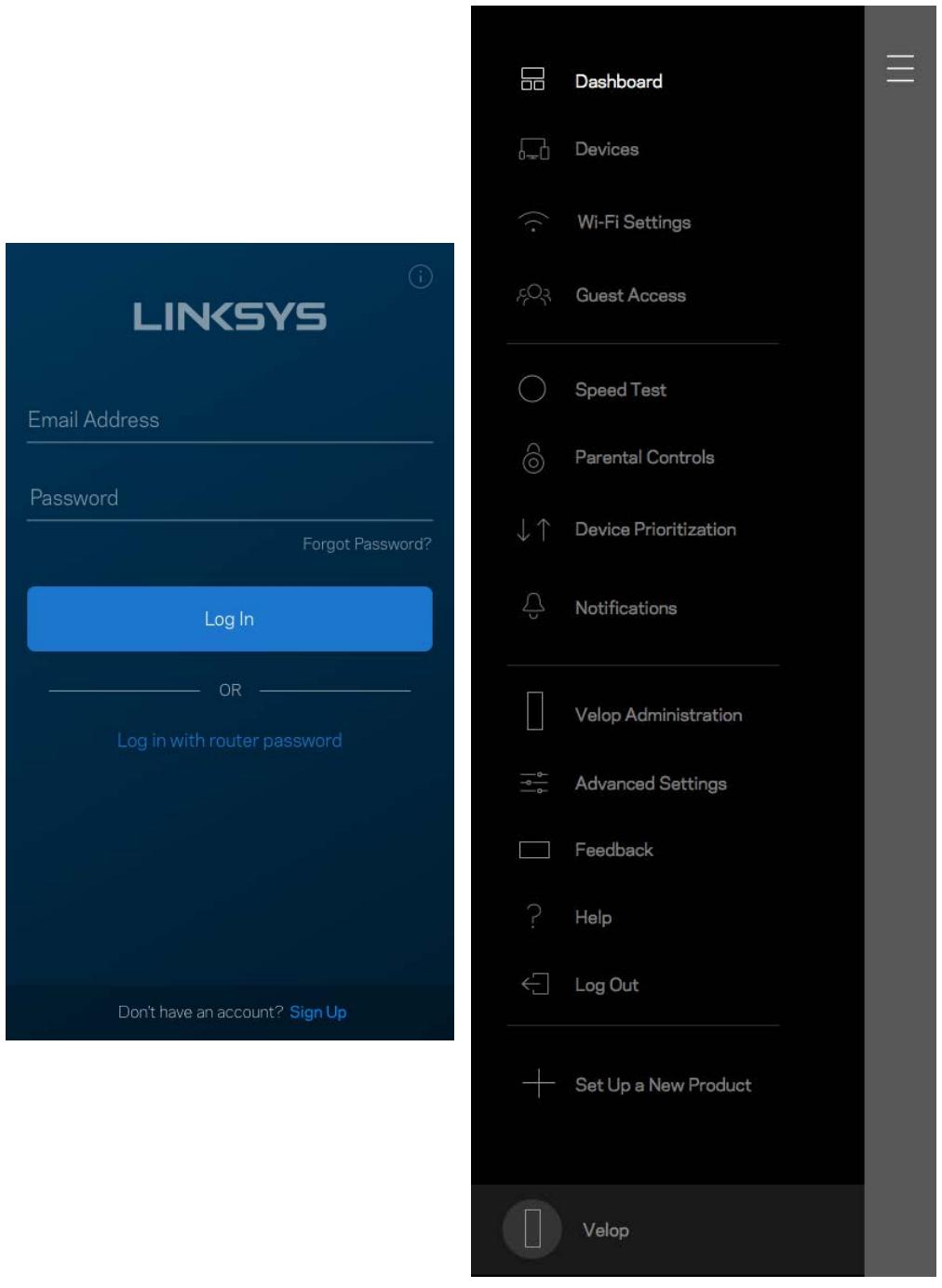 LINKSYS NC - Connexion directe à velop - 1