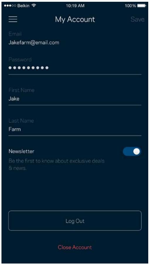 LINKSYS NC - Mon compte - 2
