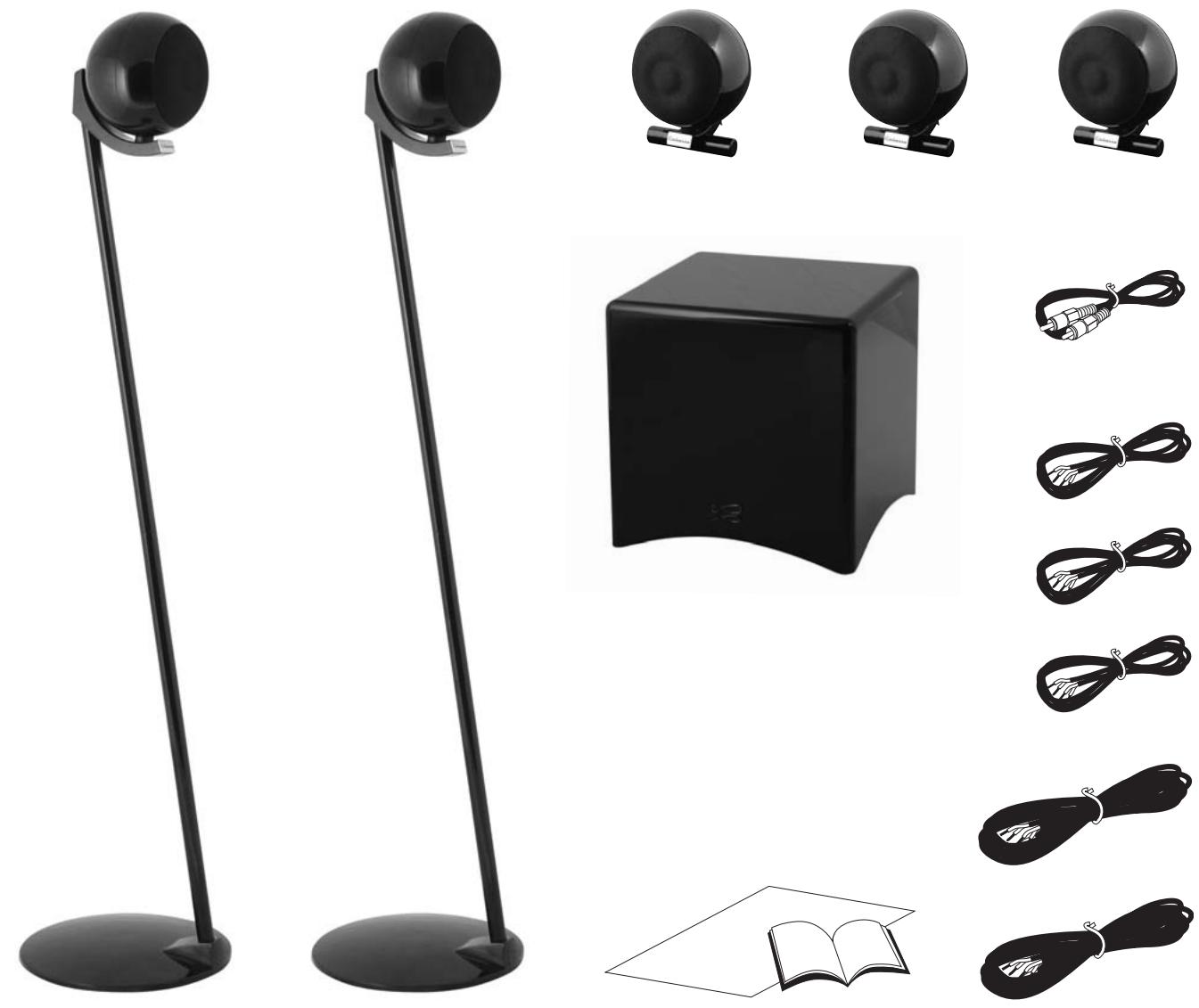 CABASSE EOLE SYSTEM 2.1 - 2