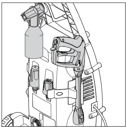 NILFISK 110.3-5 - Rangement des accessoires - 1