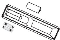 TANGENT AMP 200 ARGENT - Installation des piles - 2