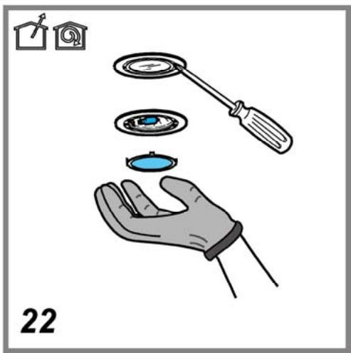 TURBOAIR DiVA BL/F/55 - Remplacement des lampes - 22