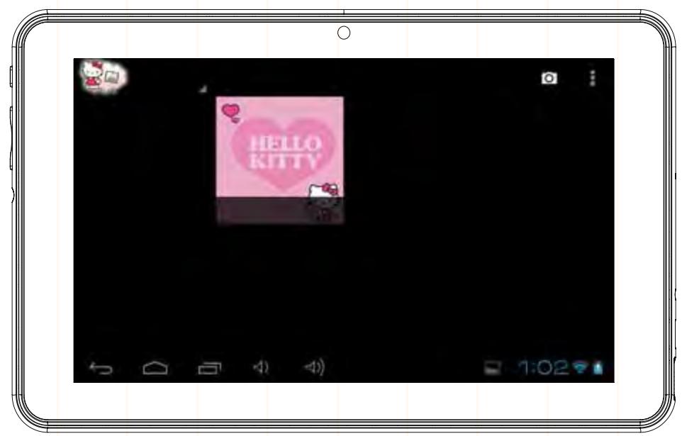 HELLO KITTY TABLETTE PACK HEU014 - RePRODUCTeur vidéo - 2
