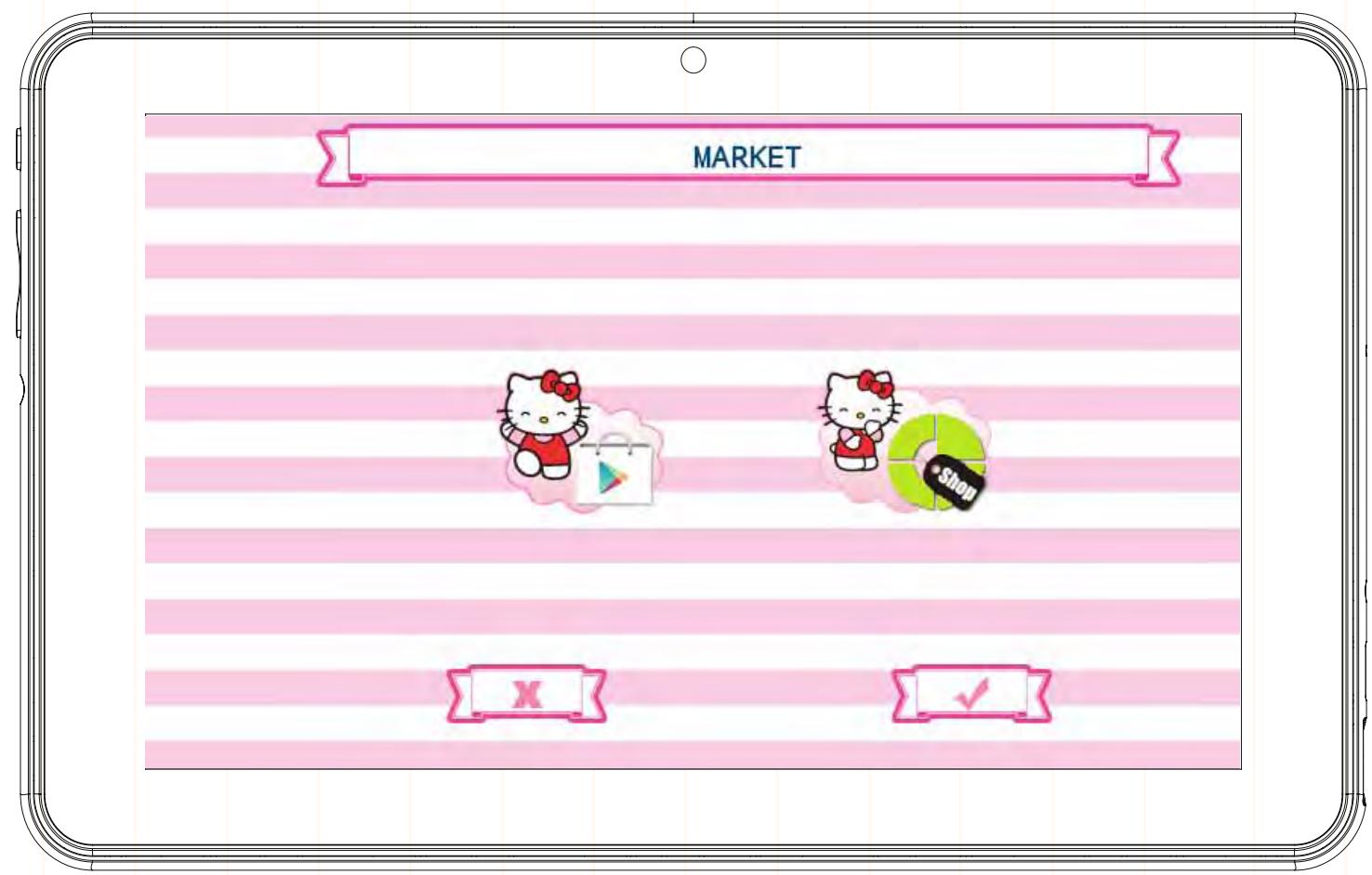 HELLO KITTY TABLETTE PACK HEU014 - Télécharger des applications - 1
