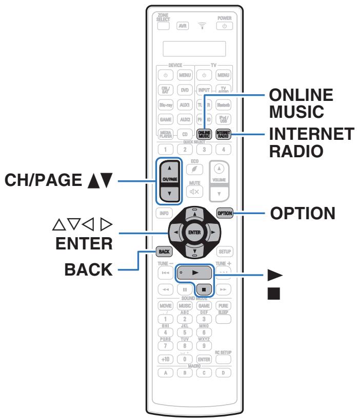DENON AVRX7200WBKE2 - Écoute de radio internet - 1