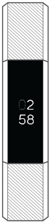 FITBIT ALTA HR CORAL - Utilisation de l'écran tactile - 2