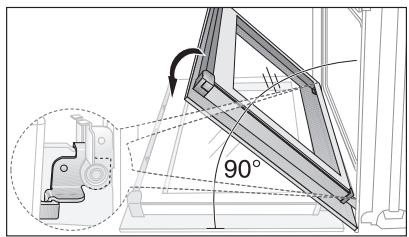 ARTHUR MARTIN FE 6426 MR - Démontage des vitres de la porte - 1