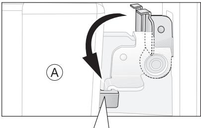 ARTHUR MARTIN FE 6426 MR - Accrochage de la porte du four - 3