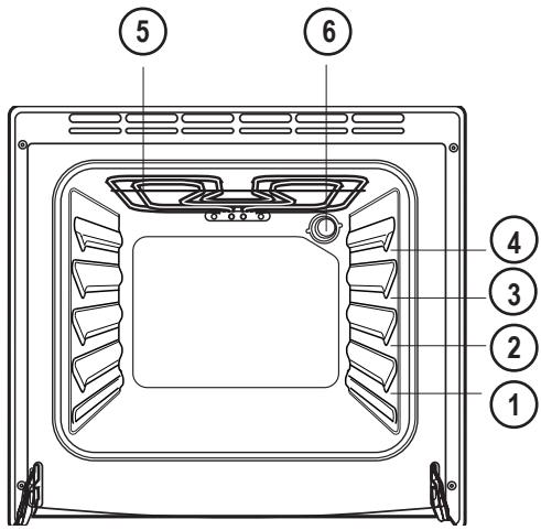 FAURE FYB450W - L'intérieur du four - 1
