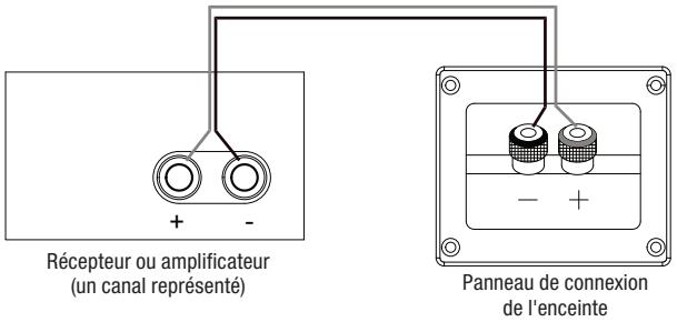 JBL L52 - UTILISATION DE FILS DÉNUÉS OU DE CONNECTEURS À BROCHE : - 1