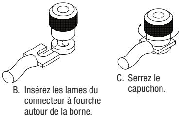 JBL L52 - UTILISATION DE FILS DÉNUÉS OU DE CONNECTEURS À BROCHE : - 5