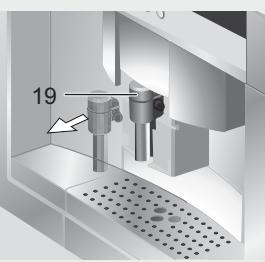NEFF C77V60NO1INOX - Nettoyer le mousseur de lait : - 2