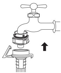 DAEWOO DWC-LC1221 - Cas d'un robinet sans filetage - 5