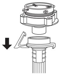 DAEWOO DWC-LC1221 - Cas d'un robinet sans filetage - 1