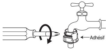 DAEWOO DWC-LC1221 - Cas d'un robinet sans filetage - 3