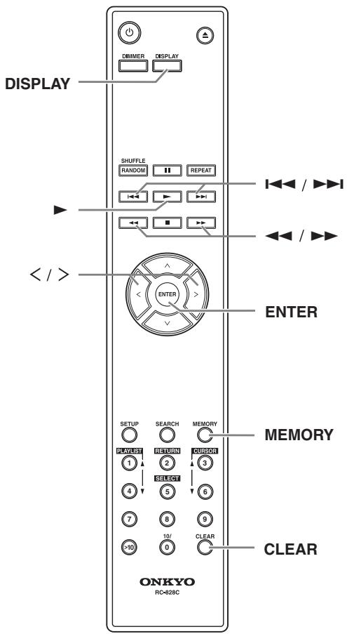 ONKYO C7070 - Lecture en mémoire (pour les CD audio) - 1