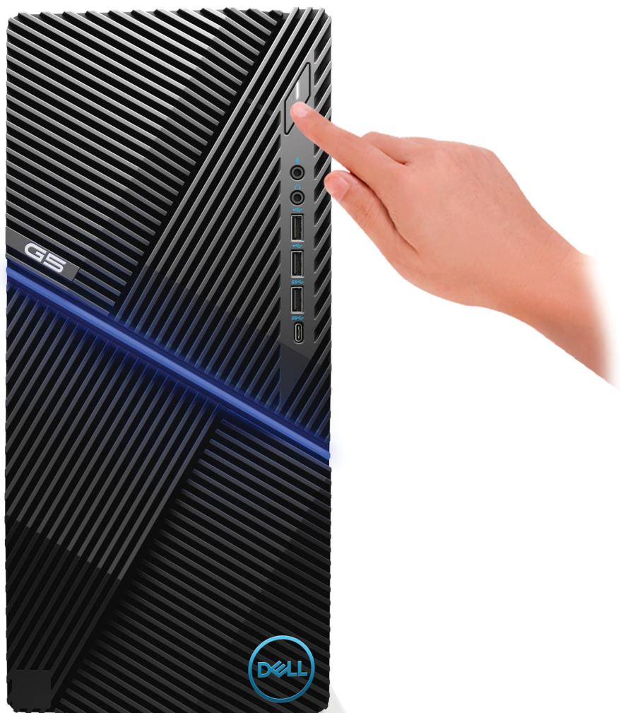 DELL Inspiron G5 5090 - Branchez le câble d'alimentation. - 2