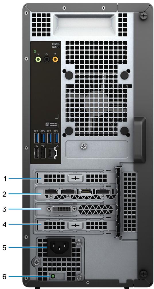 DELL Inspiron G5 5090 - Port USB 3.1 gen 1 (type-c) - 1
