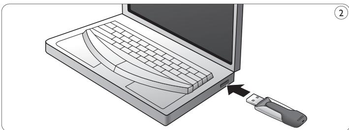 ELIMI CLE_USB_ACCSNOW_BLUE_16G - Your USB flash drive - 4