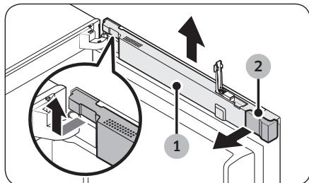 SAMSUNG RBS4T600EWW - Étape 1 retirez la porte du réfrigérateur - 3