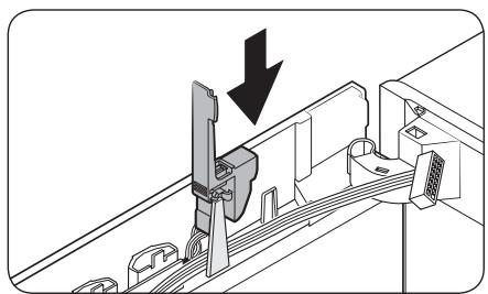 SAMSUNG RBS4T600EWW - Étape 5 remettre en place la porte du réfrigérateur - 8
