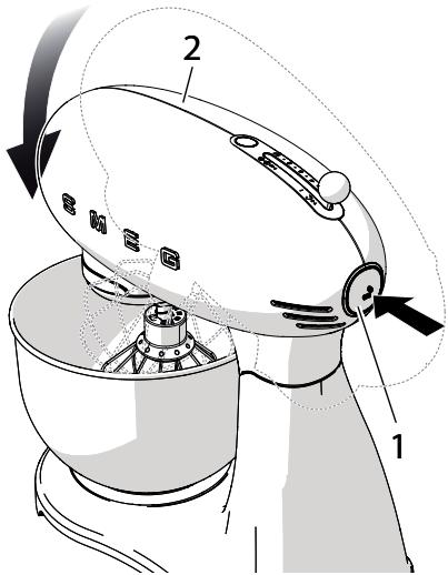 SMEG COMBINESMFO2SVEU - Mode d'emploi du robot pâtissier - 8