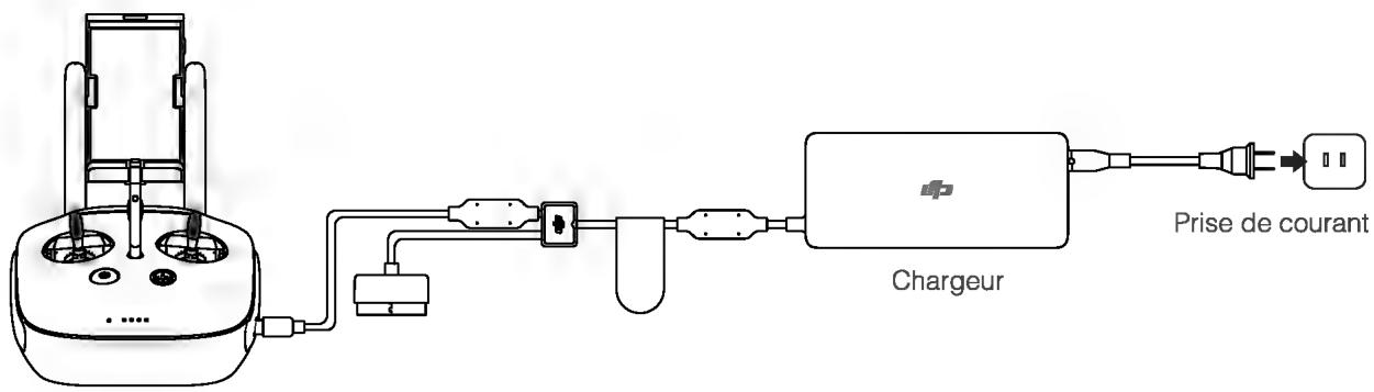 DII PHANTOM 4 PRO - Recharge de la radiocommande - 1