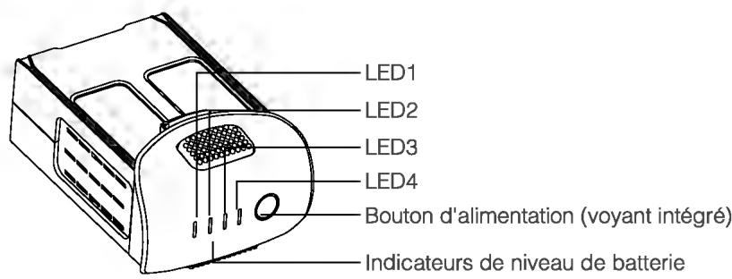 DII PHANTOM 4 PRO - Fonctionnalités de la batterie de vol intelligente DJI - 2