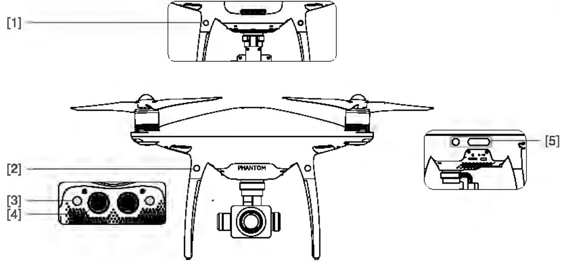 DII PHANTOM 4 PRO - Système optique et système de détection infrarouge - 1