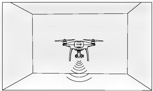DII PHANTOM 4 PRO - Utilisation du vision positioning system - 1
