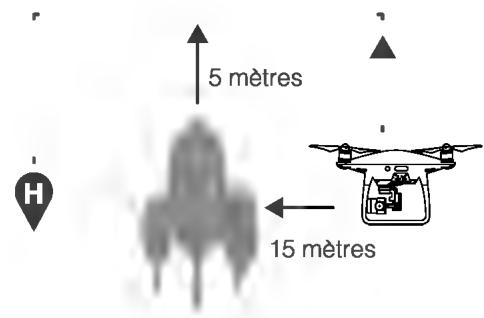 DII PHANTOM 4 PRO - Évènement des obstacles pendant la procédure RTH - 2