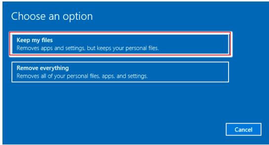 MSIPC P100A9SI-O50FR - > Conserver mes fichiers - 1